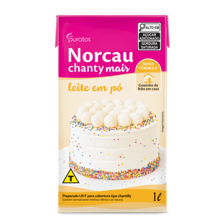 CHANTILLY NORCAU 1 LT LEITE EM PO
