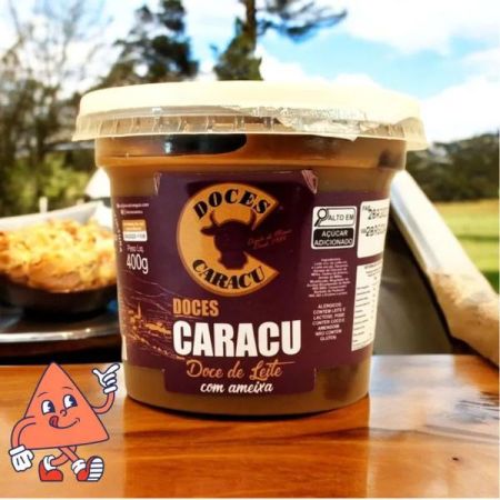 DOCE DE LEITE CARACU POTE 400 GR