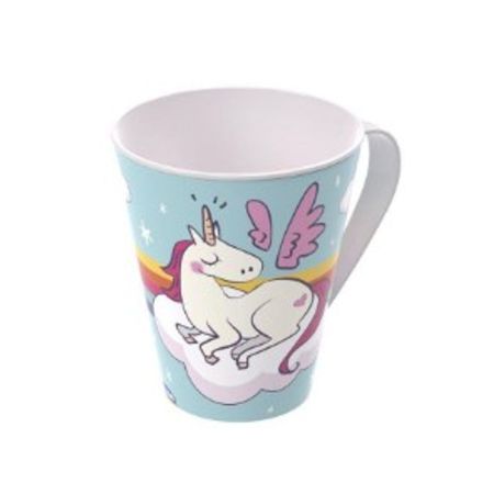 CANECA PLAST. PLASUTIL UNICORNIO 360 ML