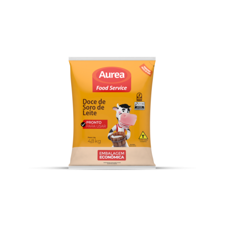 DOCE DE LEITE AUREA BAG 4,8 KG SORO