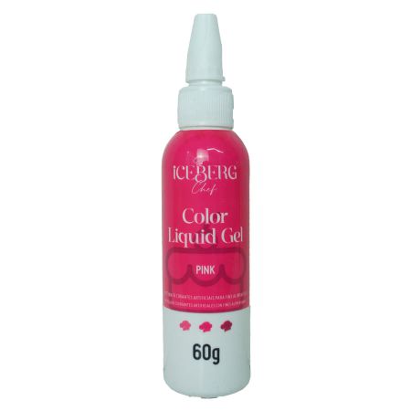 CORANTE LIQUID GEL ICEBERG 60 GR PINK