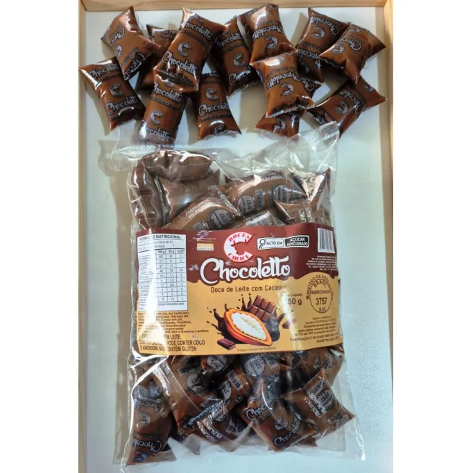 DOCE DE LEITE CARACU SACHE CHOCOLETTO UNITARIO