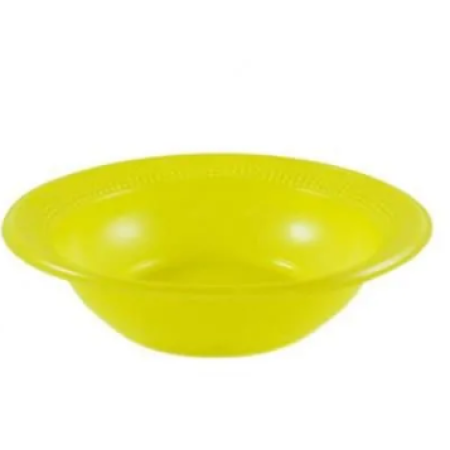 PRATO DESCARTAVEL TRIK TRIK 15 CM FUNDO BIO AMARELO C/10 UN