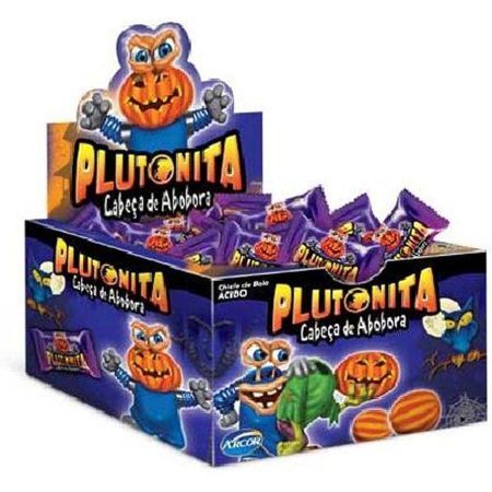 CHICLE ARCOR PLUTONITA CABECA DE ABOBORA 200 GR