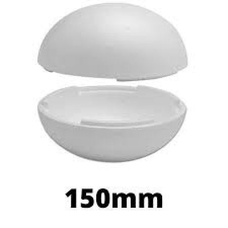 BOLA ISOPOR METADE 150 MM KIISOTHERM