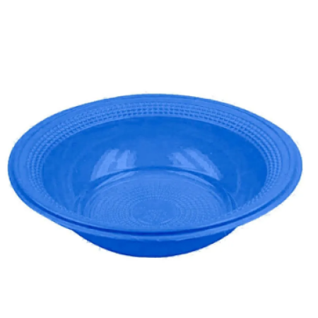 PRATO DESCARTAVEL TRIK TRIK 15 CM FUNDO BIO AZUL C/10 UN