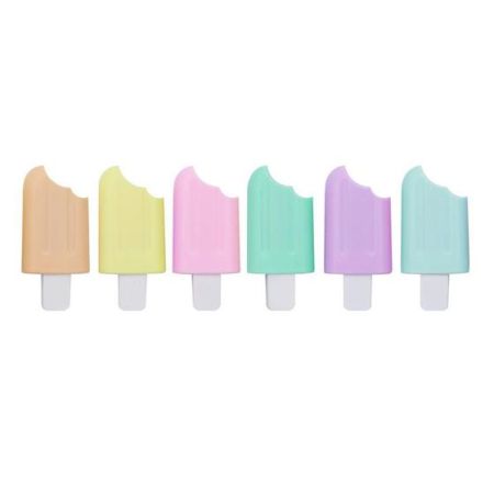 CANETA MARCA TEXTO LEONORA MINI PICOLE CORES UNITARIO