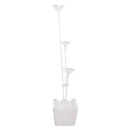 SUPORTE P/ BALOES CACHEPOT 3 HASTES BRANCO KITOK