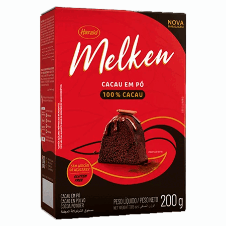 CACAU EM PO 100% HARALD 200 GR