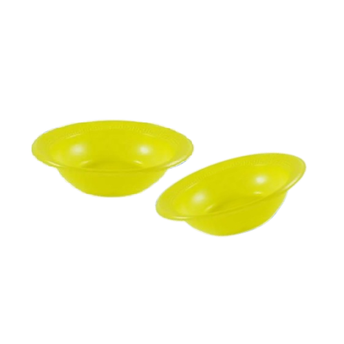 PRATO DESCARTAVEL TRIK TRIK 12 CM FUNDO BIO AMARELO C/10 UN