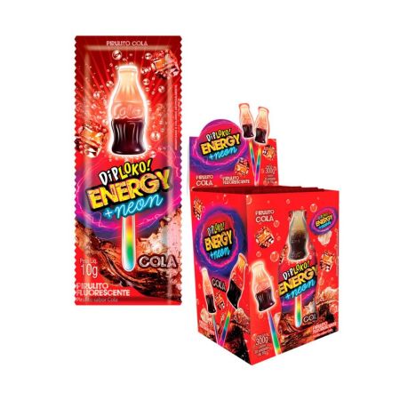 PIRULITO DIPLOKO COLA NEON UNITARIO