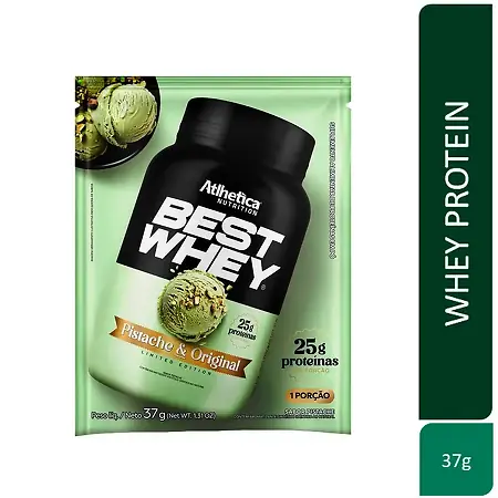 WHEY PROTEIN ATLHETICA NUTRITION BEST WHEY PISTACHE 37 GR