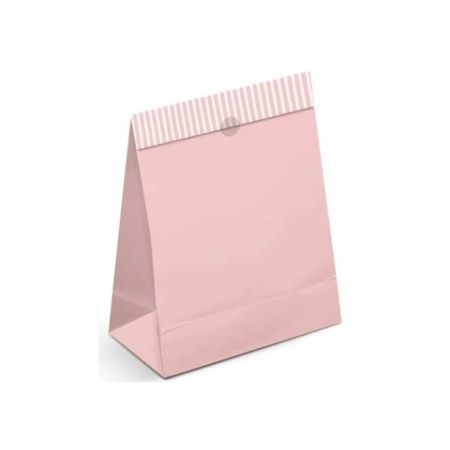 SACO PAPEL P/PRESENTE CROMUS GG 41X32,5X13 ROSE C/1 UN