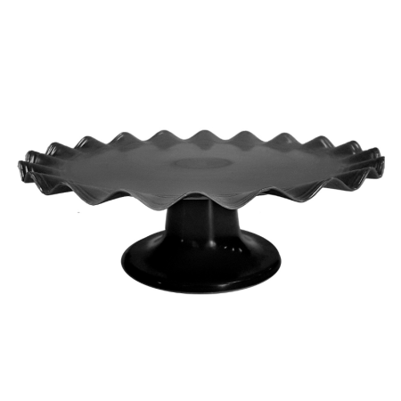 BOLEIRA ACRILICA LSC TOYS ONDULADA 26 CM PRETO