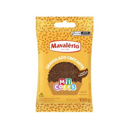 GRANULADO MIL CORES CROCANTE 150 GR MAVALERIO