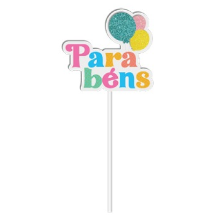 TOPO DE BOLO GRINTOY PARABENS BALAO