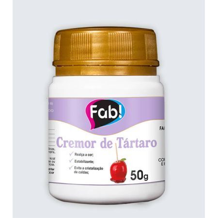 CREMOR DE TARTARO FAB 50 GR
