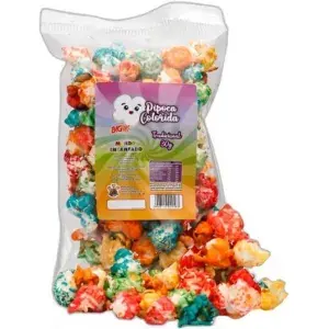 PIPOCA MUNDO ENCANTADO DOCE COLORIDA 30 GR PEDACINHO DO CEU