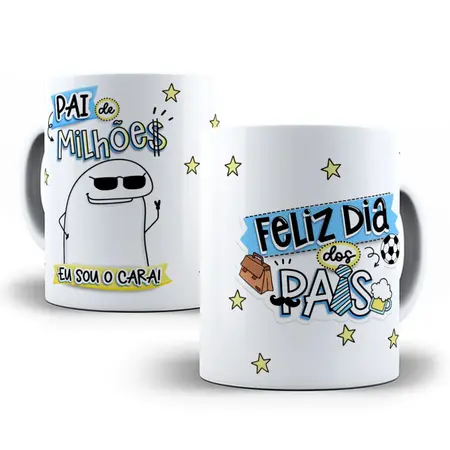 CANECA LOUCA DIA DOS PAIS TERRAMADA