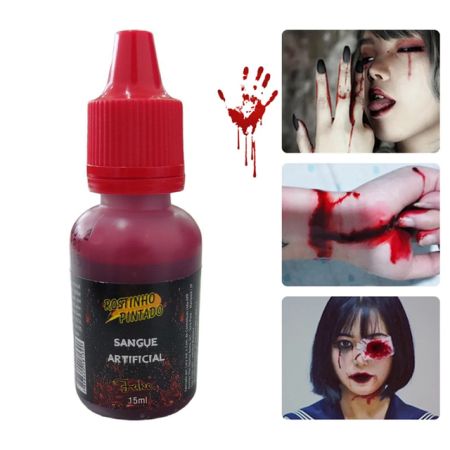 HALLOWEEN SANGUE FAKE 15 ML ROSTINHO PINTADO