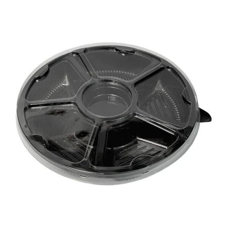 BANDEJA GALVANOTEK PETISQUEIRA G550 PRETA C/ DIVISORIAS