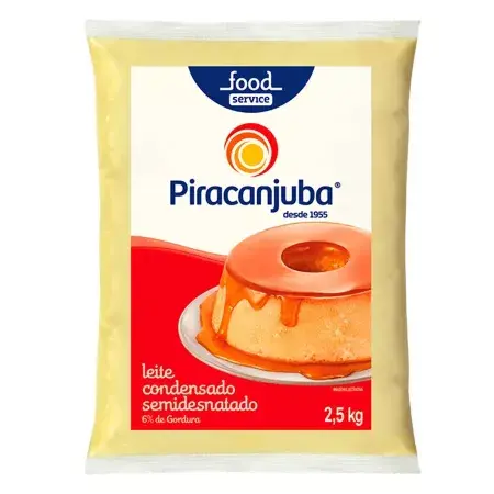 LEITE CONDENSADO PIRACANJUBA 2,5 KG