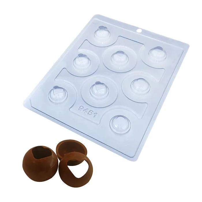 FORMAS SILICONE BWB ESFERA C/ CORACAO 30 MM