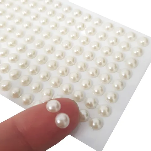 ENFEITE P/ COLAGEM STRASS BRILHA FESTA PEROLA 06 MM PEROLA