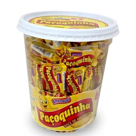PACOQUINHA AMENDOFORT ROLHA DESEMB. 675 GR C/45 UN