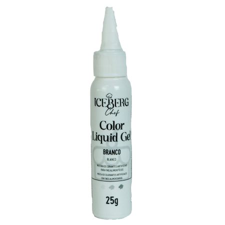 CORANTE LIQUID GEL ICEBERG 25 GR BRANCO