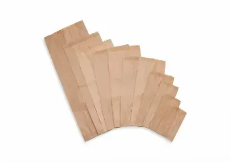 SACO PAPEL KRAFT 1/4 KG C/100 UN