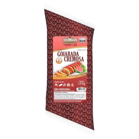 RECHEIO GOIABADA RESERVA DE MINAS BISNAGA 1,01 KG FORNEAVEL