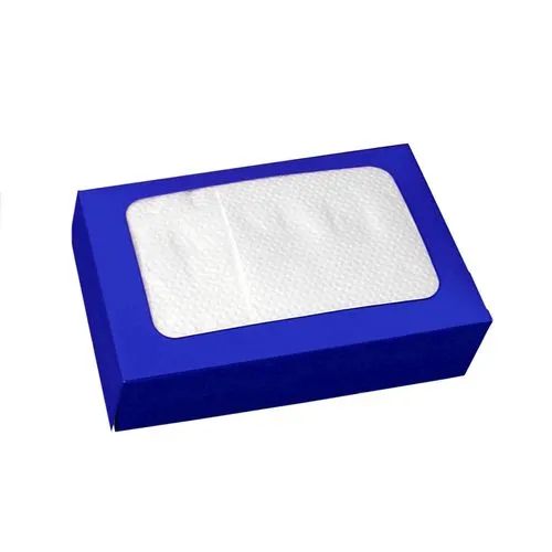 GUARDANAPO KAIXOTE 20 X 16 C/ CAIXA AZUL ESCURO C/40 UN