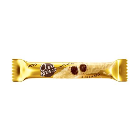 WAFFER LACTA RECHEADO OURO BRANCO 25 GR