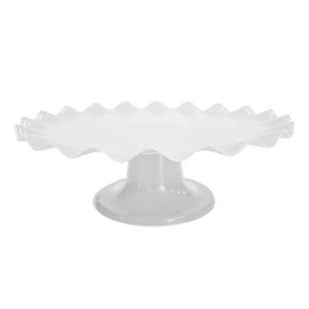 BOLEIRA ACRILICA LSC TOYS ONDULADA 26 CM BRANCA
