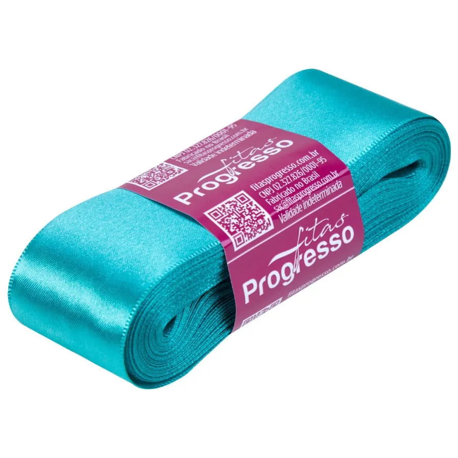 FITA PROGRESSO CETIM 38 MM X 10 MT COR 1102 JADE