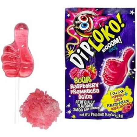 PIRULITO DIPLOKO FRAMBOESA UNITARIO