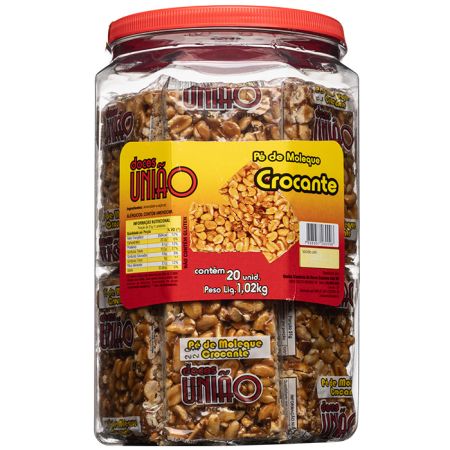 PE DE MOLEQUE UNIDOCES CROCANTE C/ 20 UN 900 GR