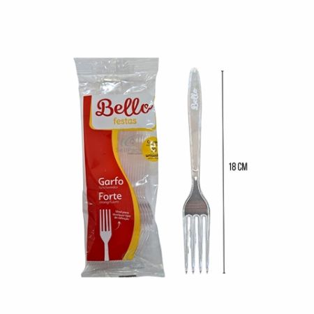 GARFO REFEICAO BELLO FESTAS FORTE CRISTAL C/20 UN