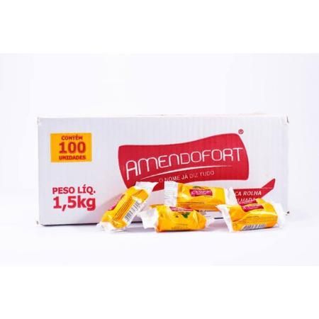 PACOQUINHA AMENDOFORT ROLHA EMB. C/100 UN