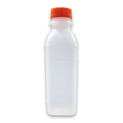 GARRAFA PLASTICA PLASTRIB 300 ML C/TAMPA LARANJA C/10 UN