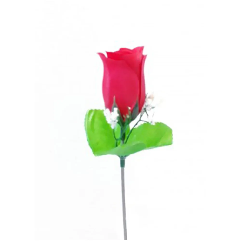 FLORES ARTIFICIAIS VIVA DEC BOTAO ROSA LONGO